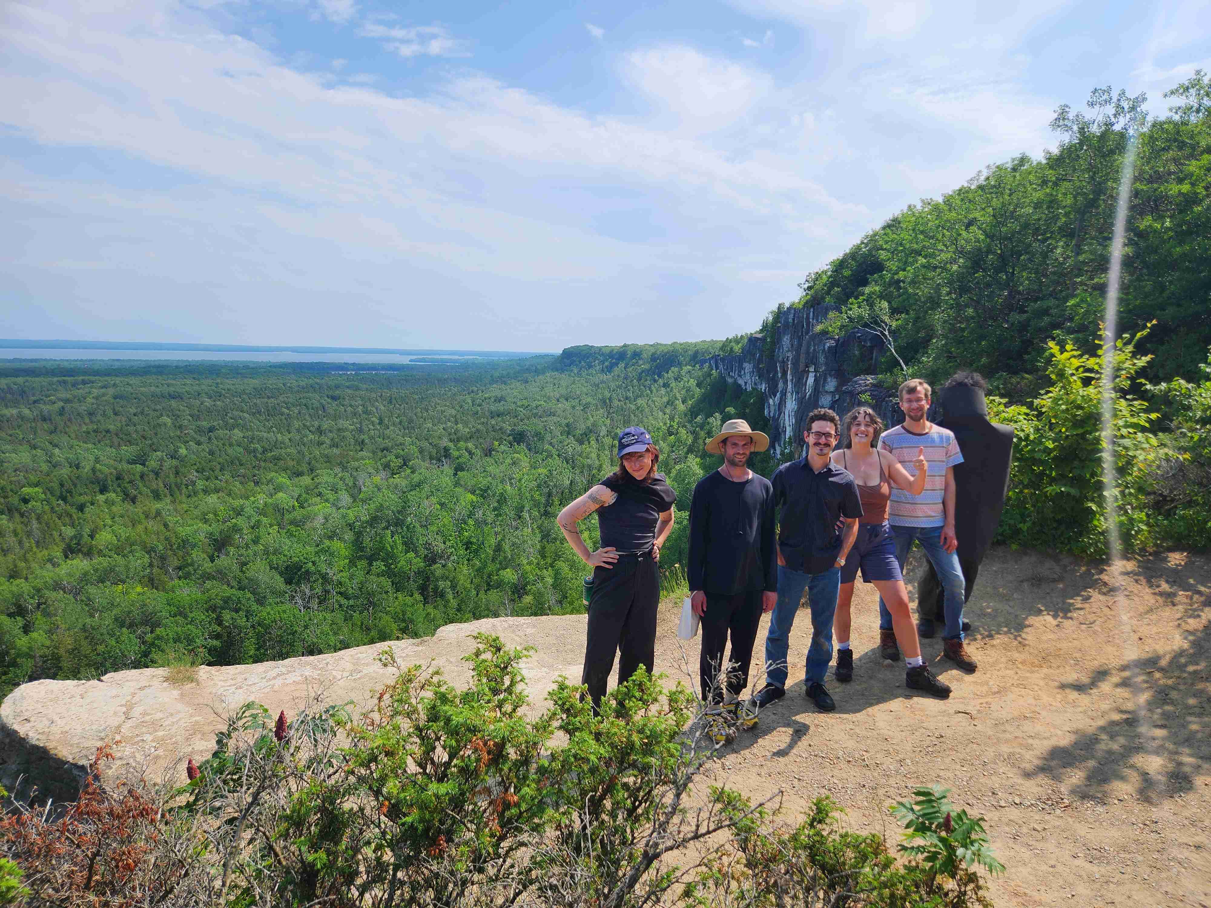 Cup and saucer trail overlook